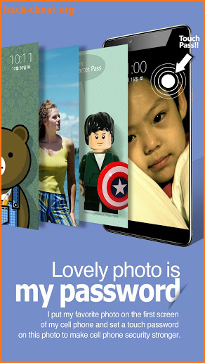 Touch Lock Screen - Easy & strong photo password screenshot