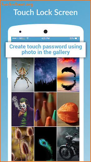 Touch Lock Screen - Touch Photo Position Password screenshot