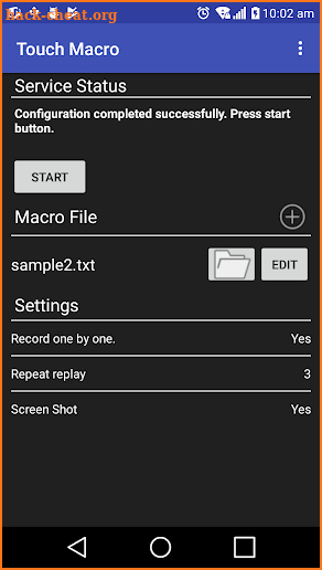 Touch Macro-No Root screenshot