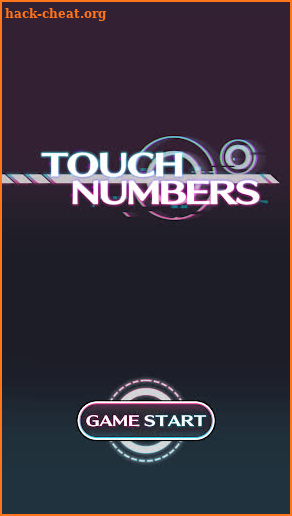 TOUCH NUMBERS screenshot