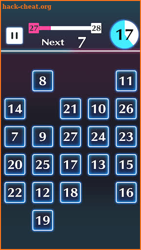 TOUCH NUMBERS screenshot