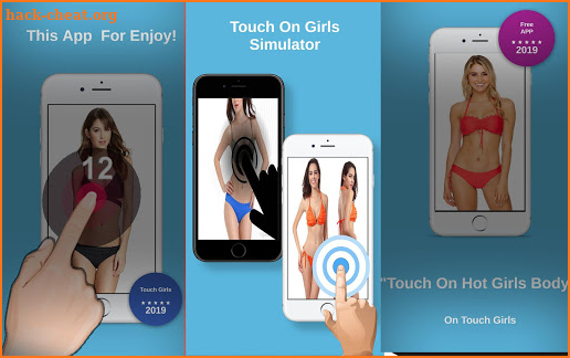 Touch On Girls Simulator - Girls Video Chat Prank screenshot