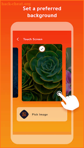 Touch Photo Lock Screen screenshot