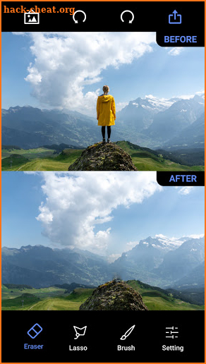 Touch Retouch - AI Object Remover screenshot