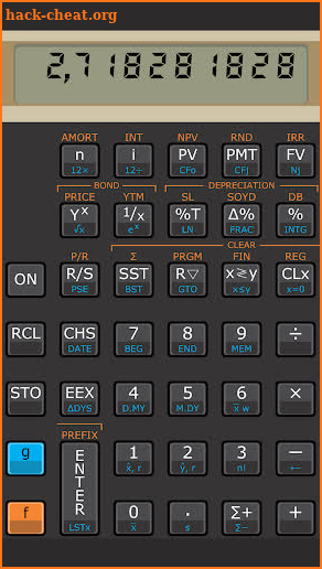 Touch RPN Calculator screenshot