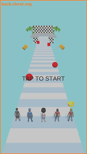 Touch The Wall - Running game screenshot