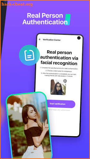Touch-Voice & Video Chat With Face Recognition screenshot