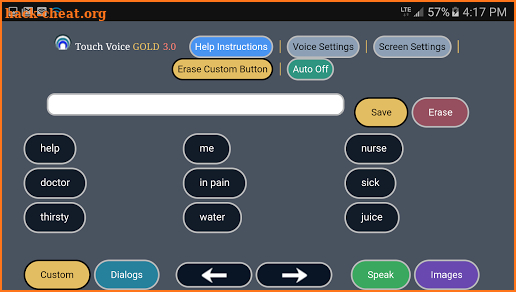 Touch Voice Gold screenshot