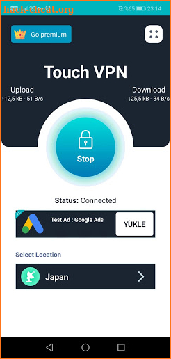 Touch VPN -Best VPN Fast, Unlimited & Secure screenshot