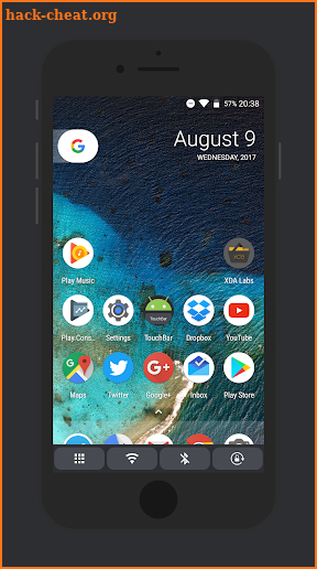 TouchBar for Android screenshot