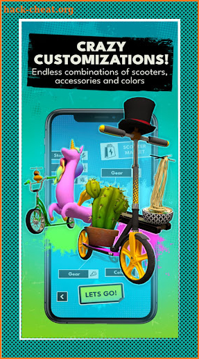 Touchgrind Scooter 3D!!! New Tricks screenshot