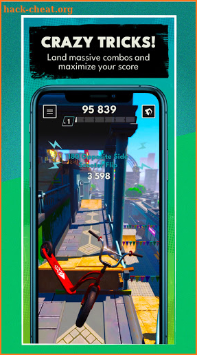 Touchgrind Scooter 3D!! Tricks screenshot
