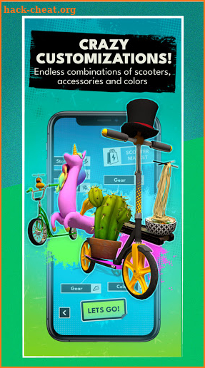 Touchgrind Scooter 3D!! Tricks screenshot
