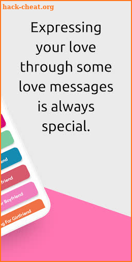 Touching Love Messages: Romantic Quotes and SMS screenshot