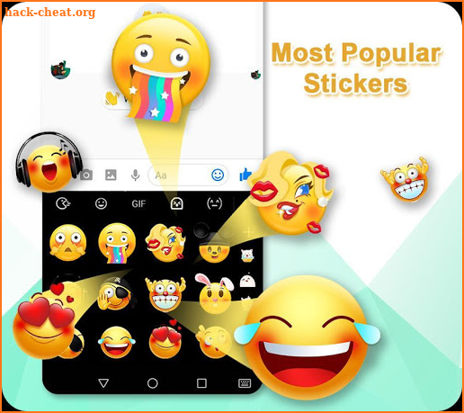 TouchPal Keyboard-Cute Emoji,Theme, Sticker, GIF screenshot