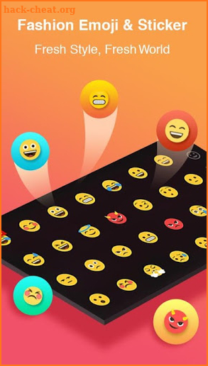 TouchPal Keyboard - GIF keyboard Emoji, 3DTheme screenshot