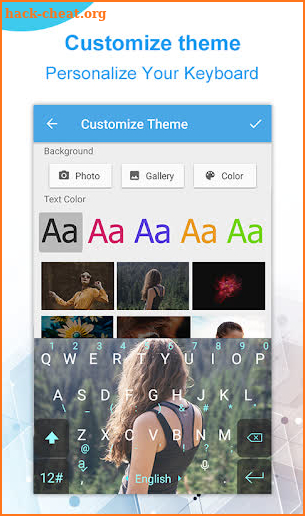 Touchpal Lite - Emoji &Theme & GIFs Keyboard screenshot