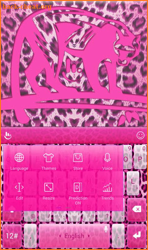 TouchPal Pink Sexy Keyboard screenshot
