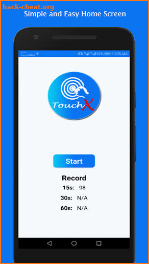 TouchX - A Fun Game ( Finger Speed ) screenshot