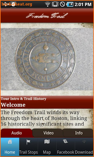 Tour Boston's Freedom Trail screenshot