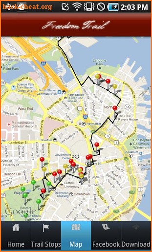 Tour Boston's Freedom Trail screenshot