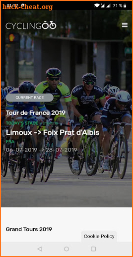 TOUR DE FRANCE 2019 LIVE screenshot