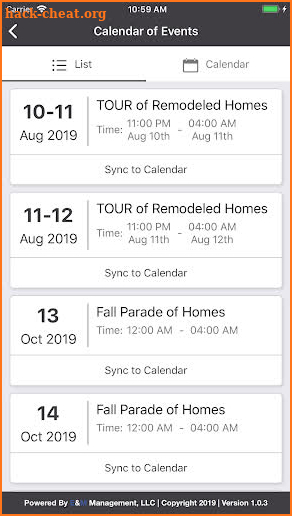 Tour of Remodeled Homes screenshot
