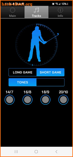 Tour Tempo Golf Total Game screenshot