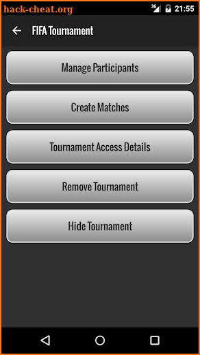 Tournament Manager screenshot