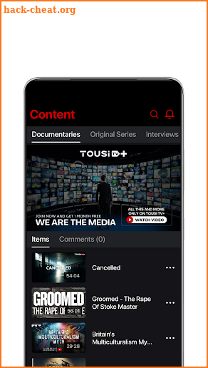 Tousi TV screenshot