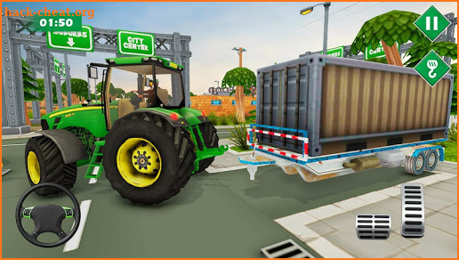 Tow Tractor & Transport Driving 2019 screenshot