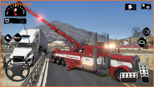 Tow Truck 2021 Offroad 4x4 hill drive Sim screenshot