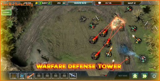 Tower Defense: Alien War TD screenshot