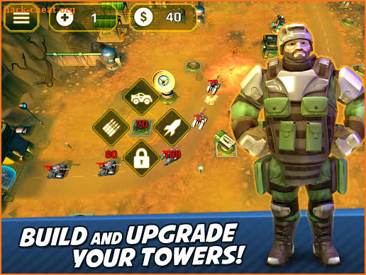 Tower Defense Generals TD screenshot