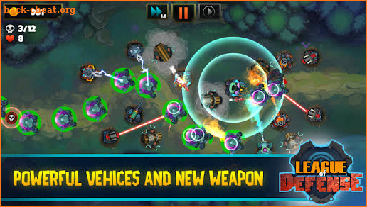 Tower Defense - League Of Defense screenshot