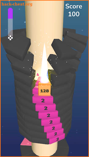 Tower jump 2048 screenshot