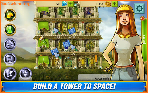 Tower to Space - Clicker Game Idle Adventure screenshot