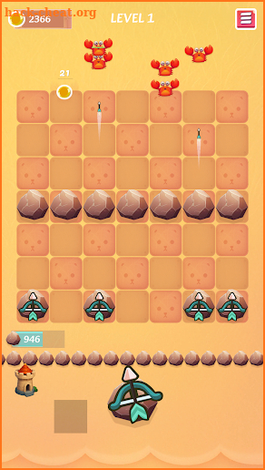 Tower vs Crabs: Beach Defense screenshot