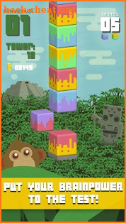 Towersplit: Stack & match colors to score! screenshot
