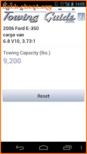 Towing Capacities App screenshot