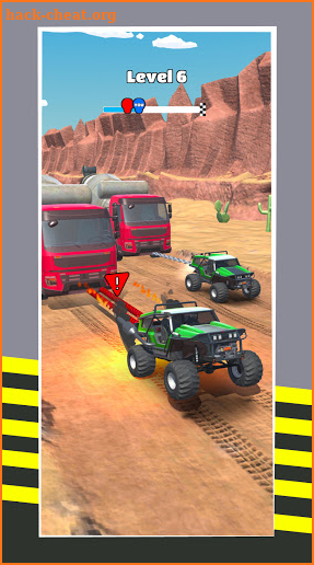 Towing Race 3D!! screenshot