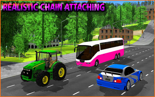 Towing Tractor Simulator: Tractor Pull Bus Game screenshot