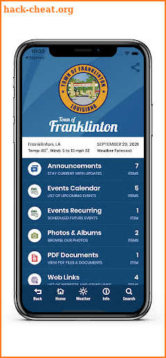 Town of Franklinton screenshot