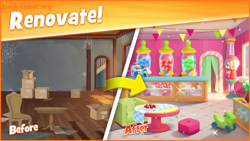 Town Story: Renovation & Match-3 Puzzle Game screenshot