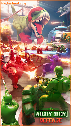 Toy Army Men Defense: Merge screenshot