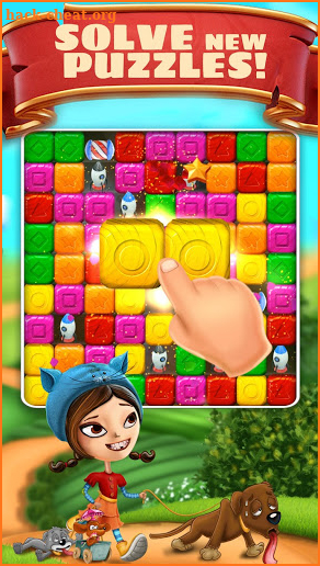 Toy Box Magic Blast Arena - match and pop cubes screenshot