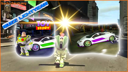 Toy Buzz Lightyear Racing car screenshot