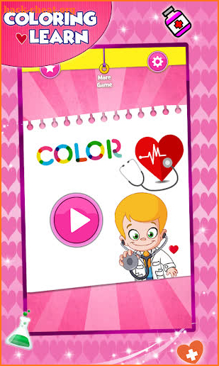 Toy Doctor Set coloring and drawing for Kids screenshot