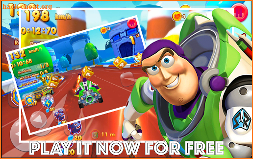 Toy Game Story : Buzz Lightyear Vs Woody Racing screenshot