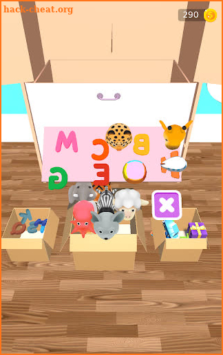 Toy planner screenshot